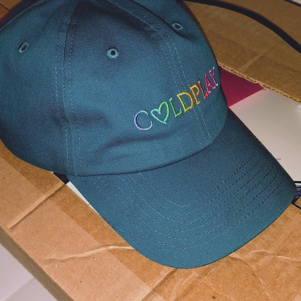 Coldplay Embroidered Cap
